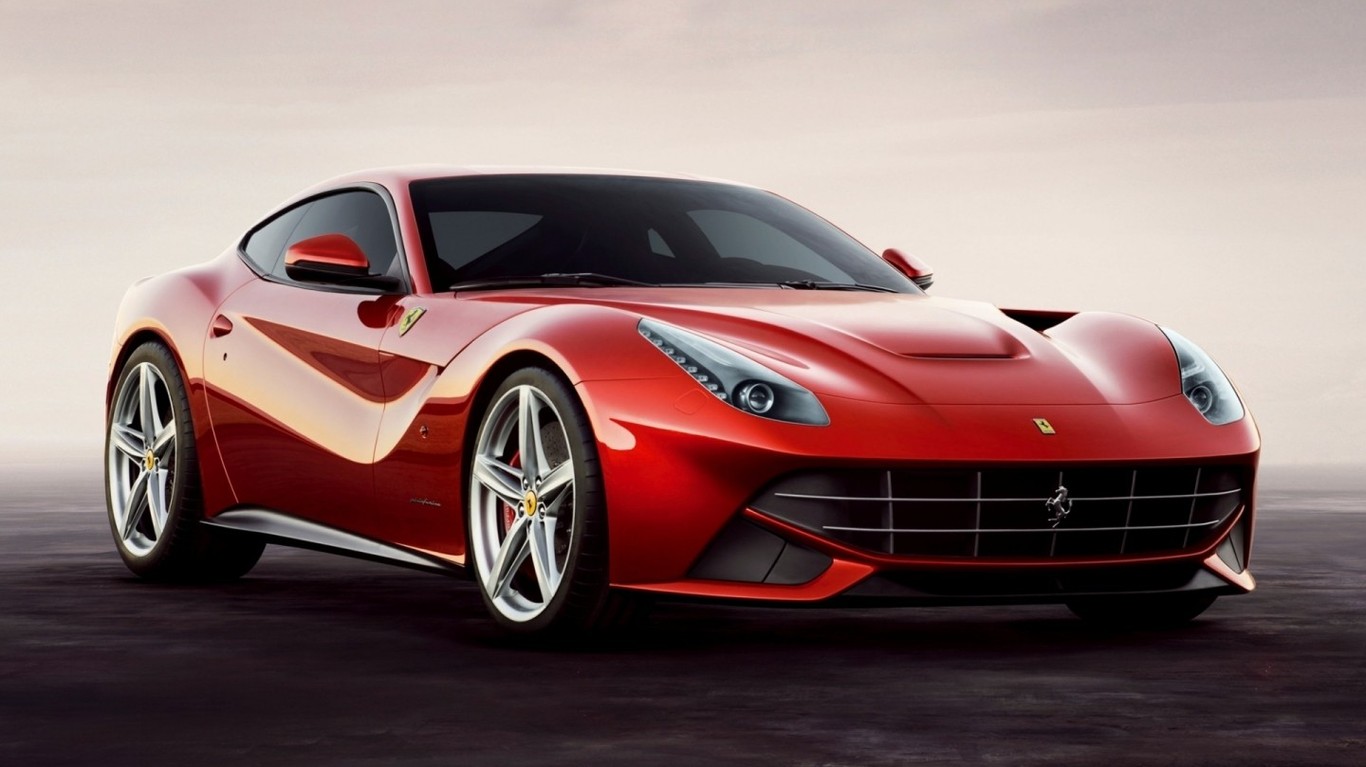 法拉利f12 berlinetta 速度最快法拉利问世 时速高清图片